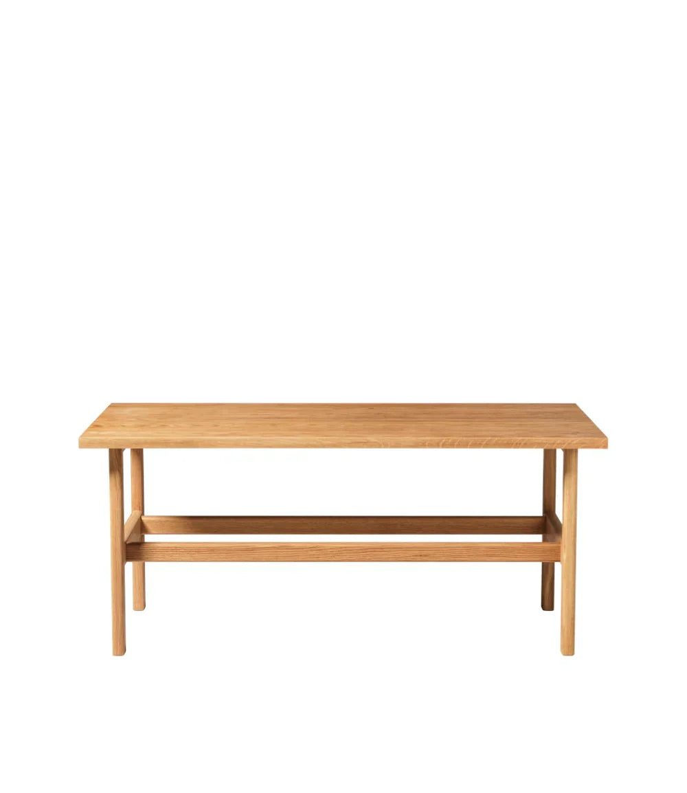 FDB Møbler Coffee table in solid oak, designed by Jørgen Bækmark