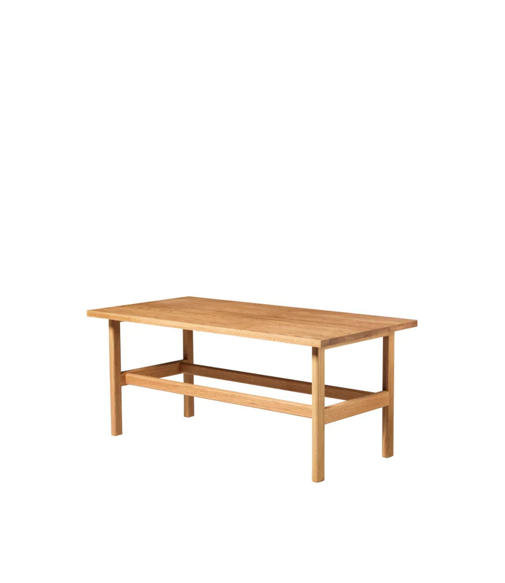 FDB Møbler Coffee table in solid oak, designed by Jørgen Bækmark