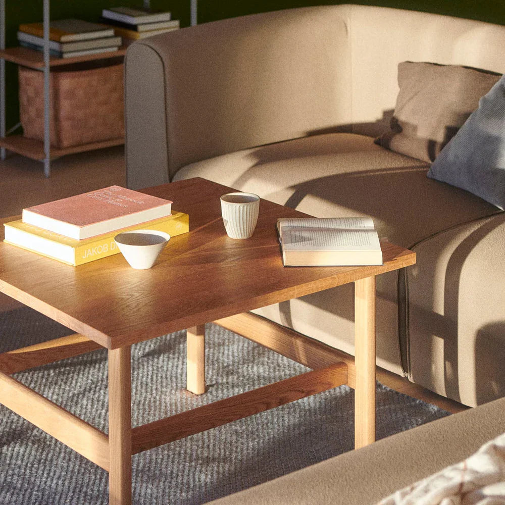 FDB Møbler Coffee table in solid oak, designed by Jørgen Bækmark
