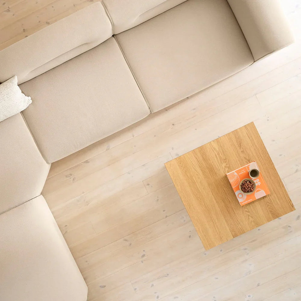 FDB Møbler Coffee table in solid oak, designed by Jørgen Bækmark