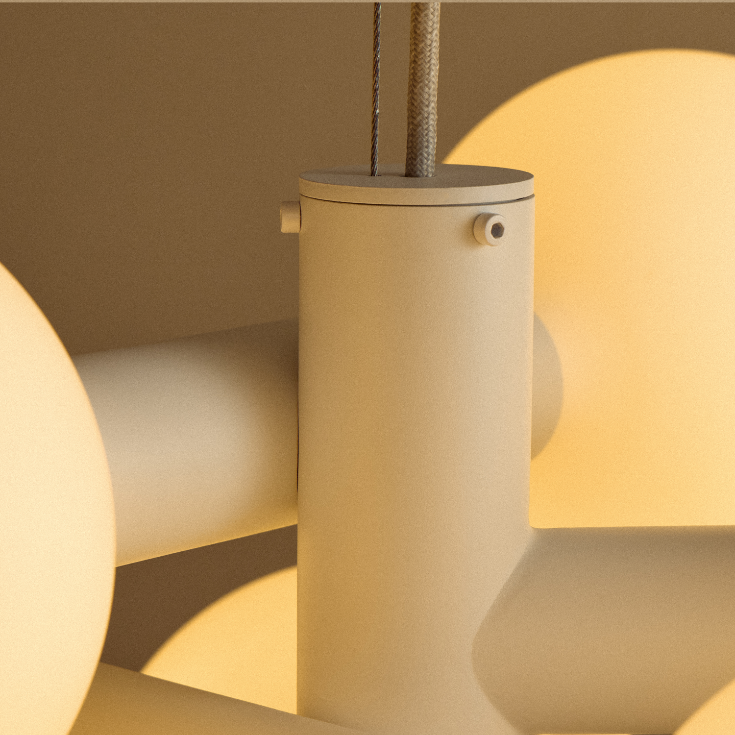 Alternate angle of the Echo Chandelier by Tala