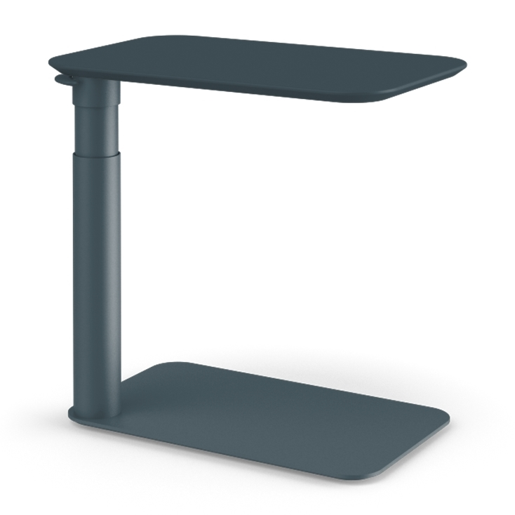 Humanscale Float Micro height-adjustable desk in Beige, B Corp climate-positive office design