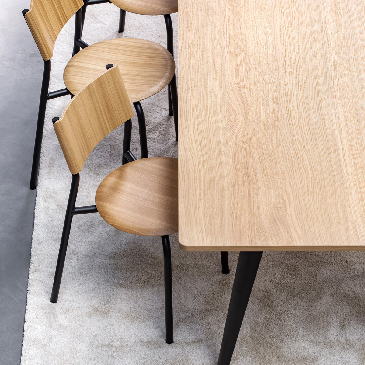 Tiptoe SSD Wood Dining Chair lifestyle photograph