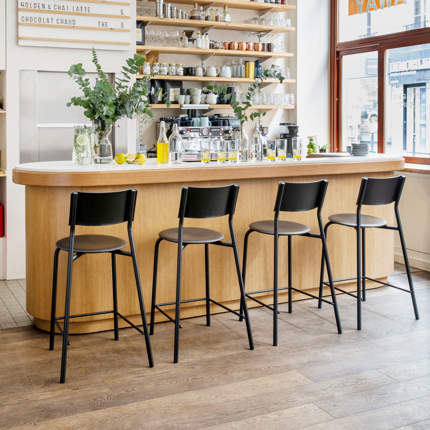 Tiptoe SSDr Recycled Plastic Bar Chair 29.5in