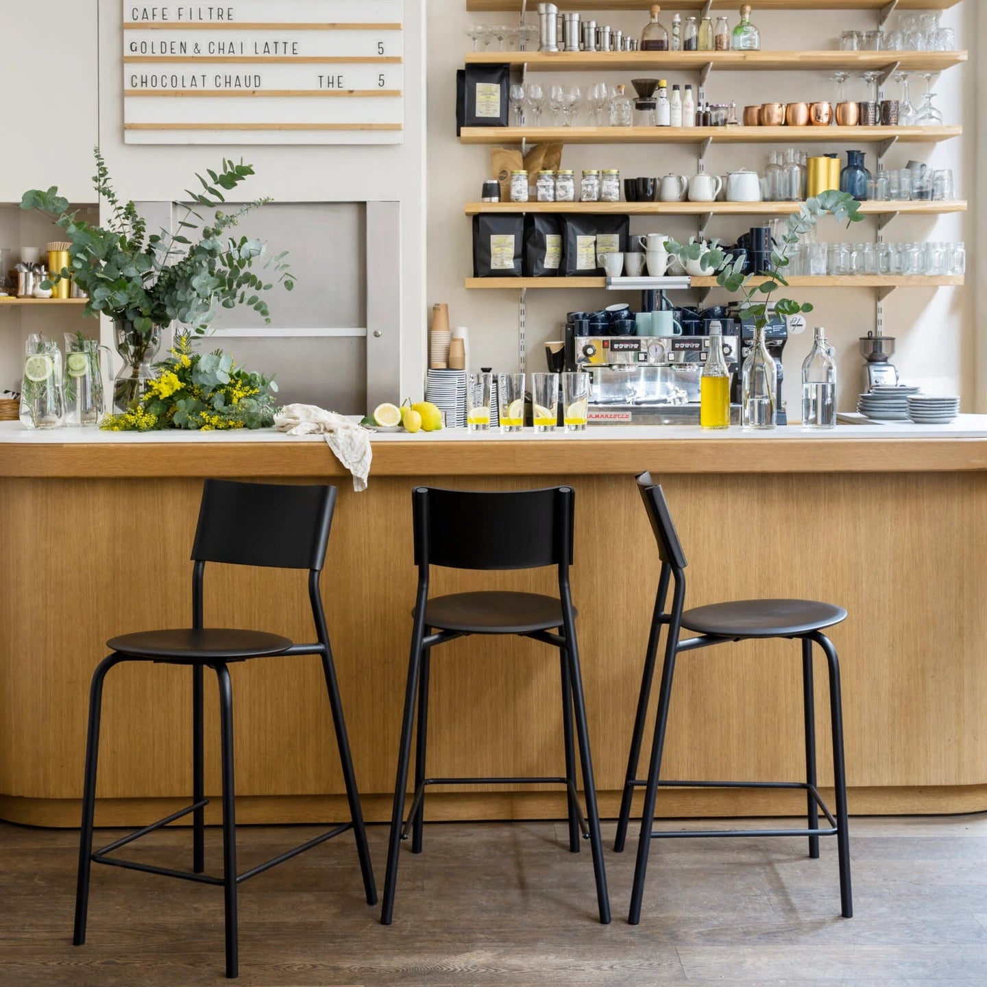 Tiptoe SSDr Recycled Plastic Bar Chair 29.5in