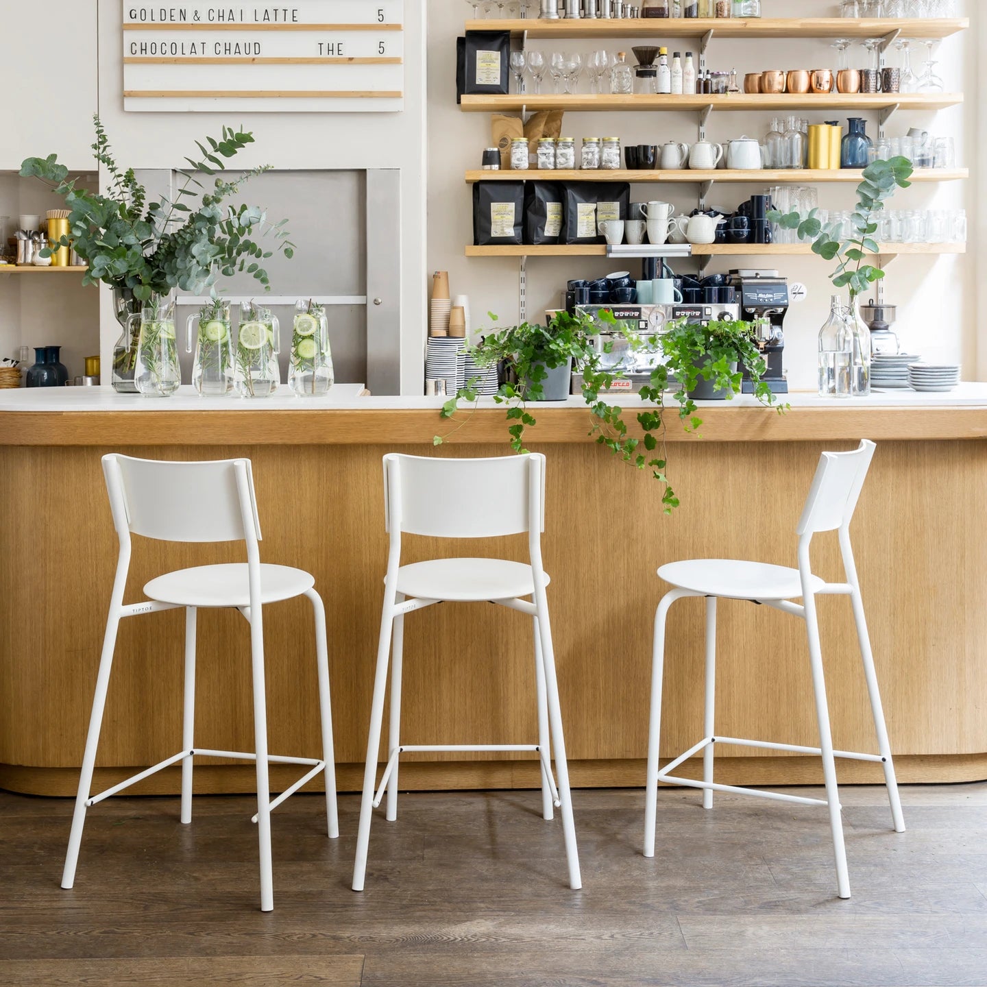 Tiptoe SSDr Recycled Plastic Bar Chair 29.5in