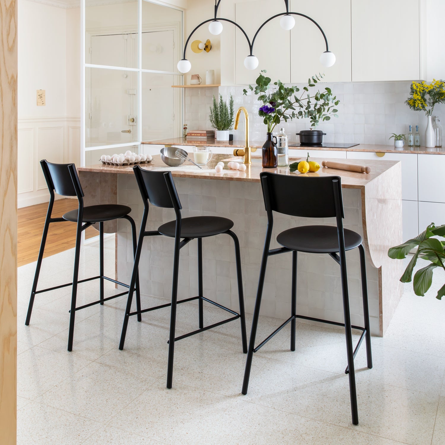 Tiptoe SSDr Recycled Plastic Bar Chair 29.5in