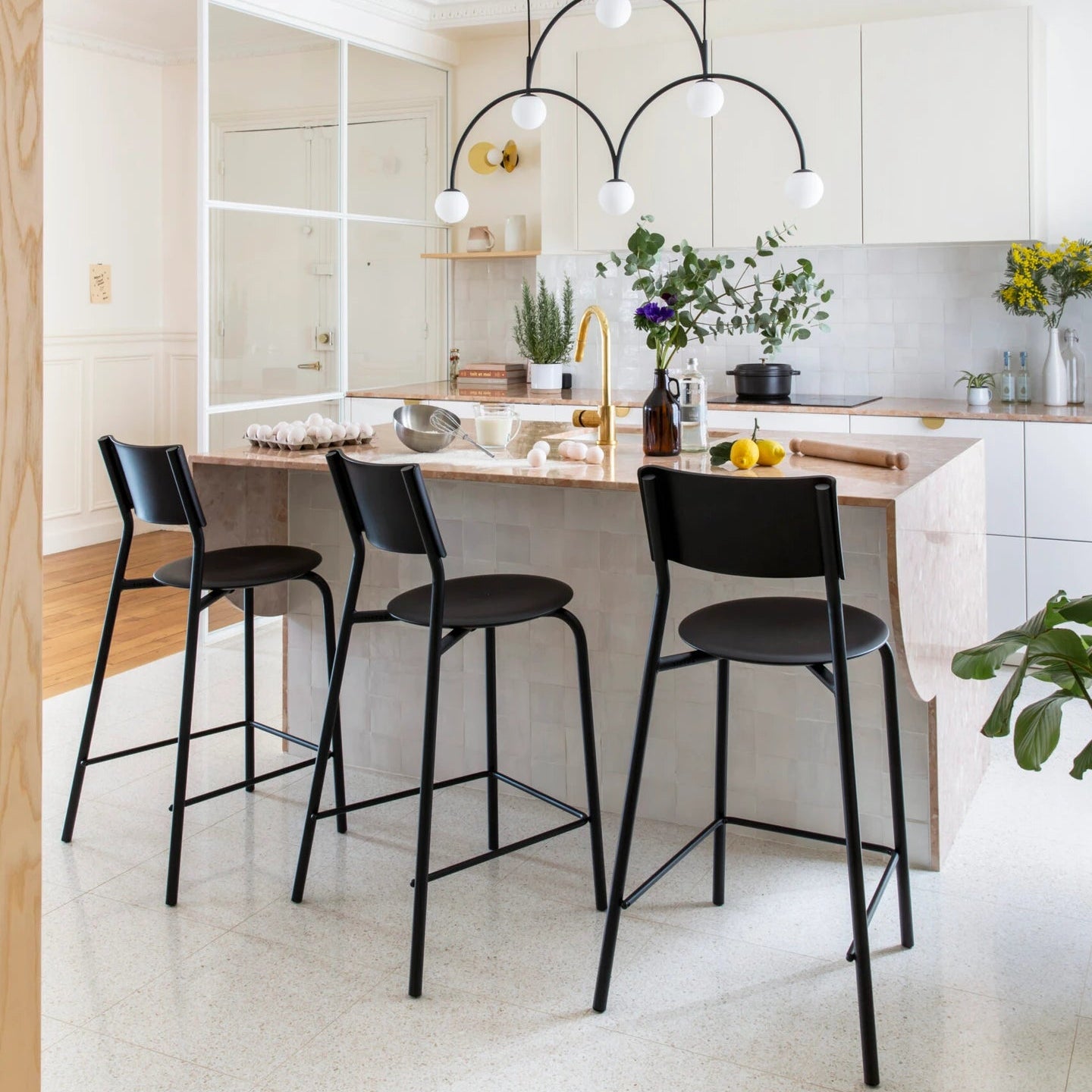 Tiptoe SSDr Recycled Plastic Bar Chair 29.5in