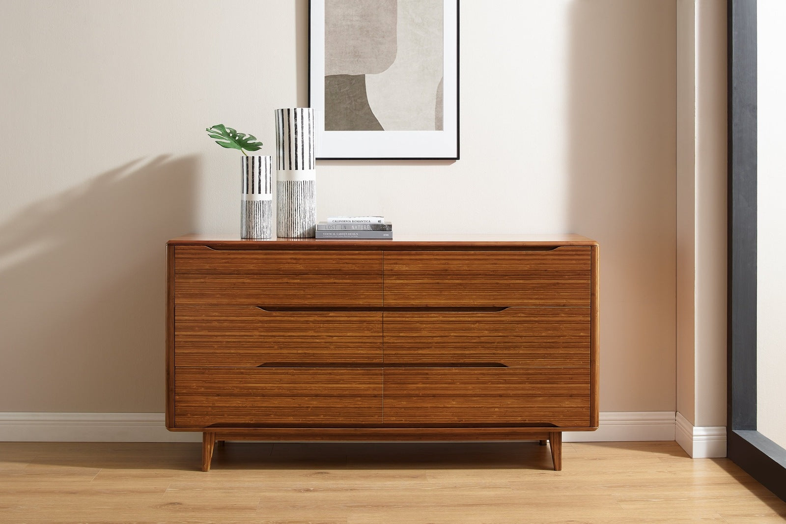 Currant Six Drawer Double Dresser