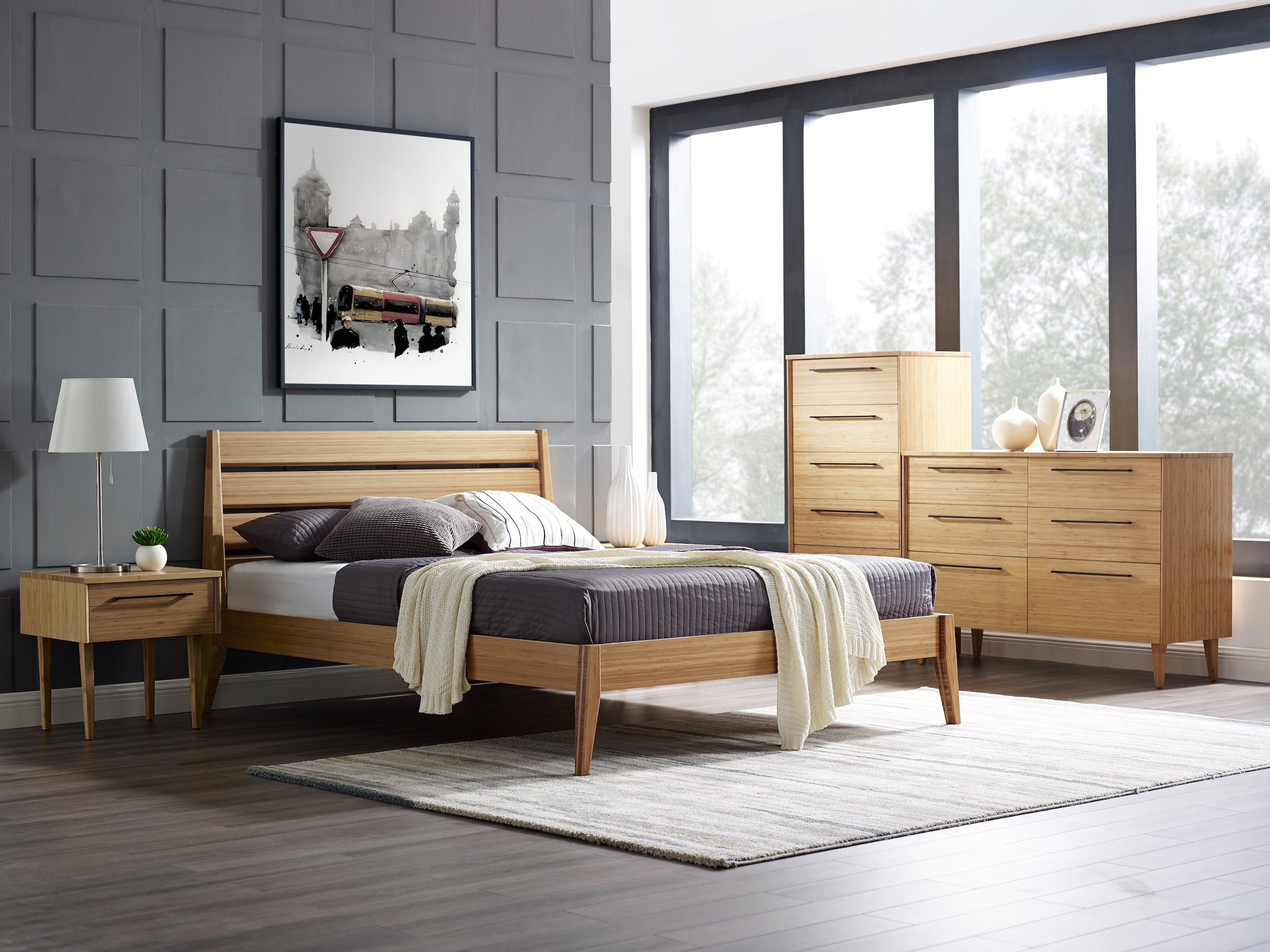 Sienna Five Drawer High Chest
