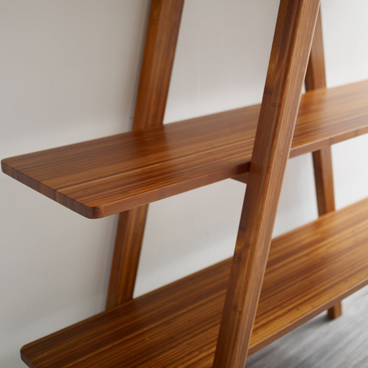Greenington Studio Plus Bookshelf in Amber, moso bamboo