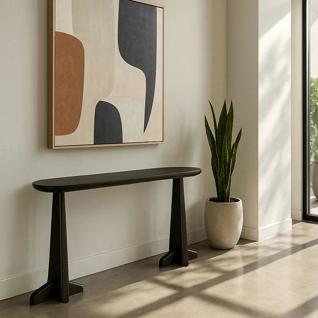Greenington Zephyr Console Table, moso bamboo
