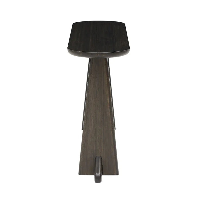 Greenington Zephyr Console Table in Black, moso bamboo