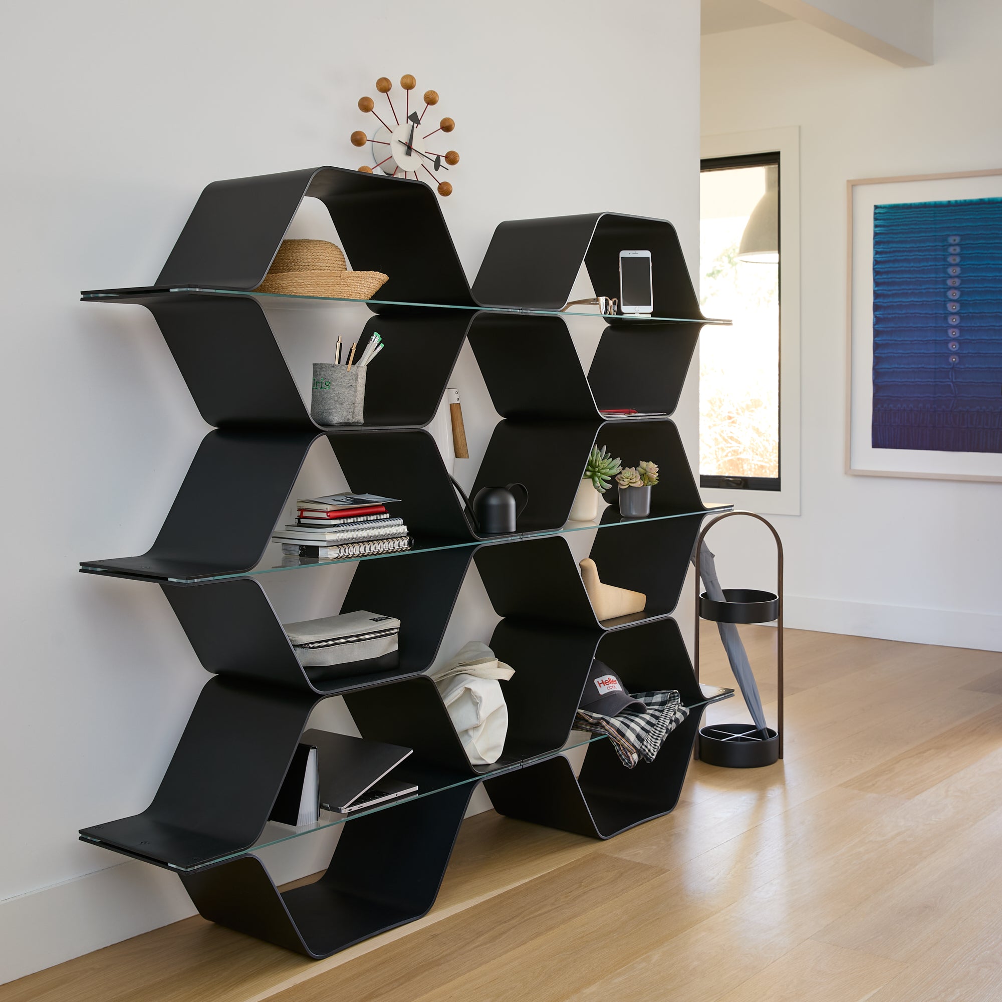 Honeycomb Modular Shelving
