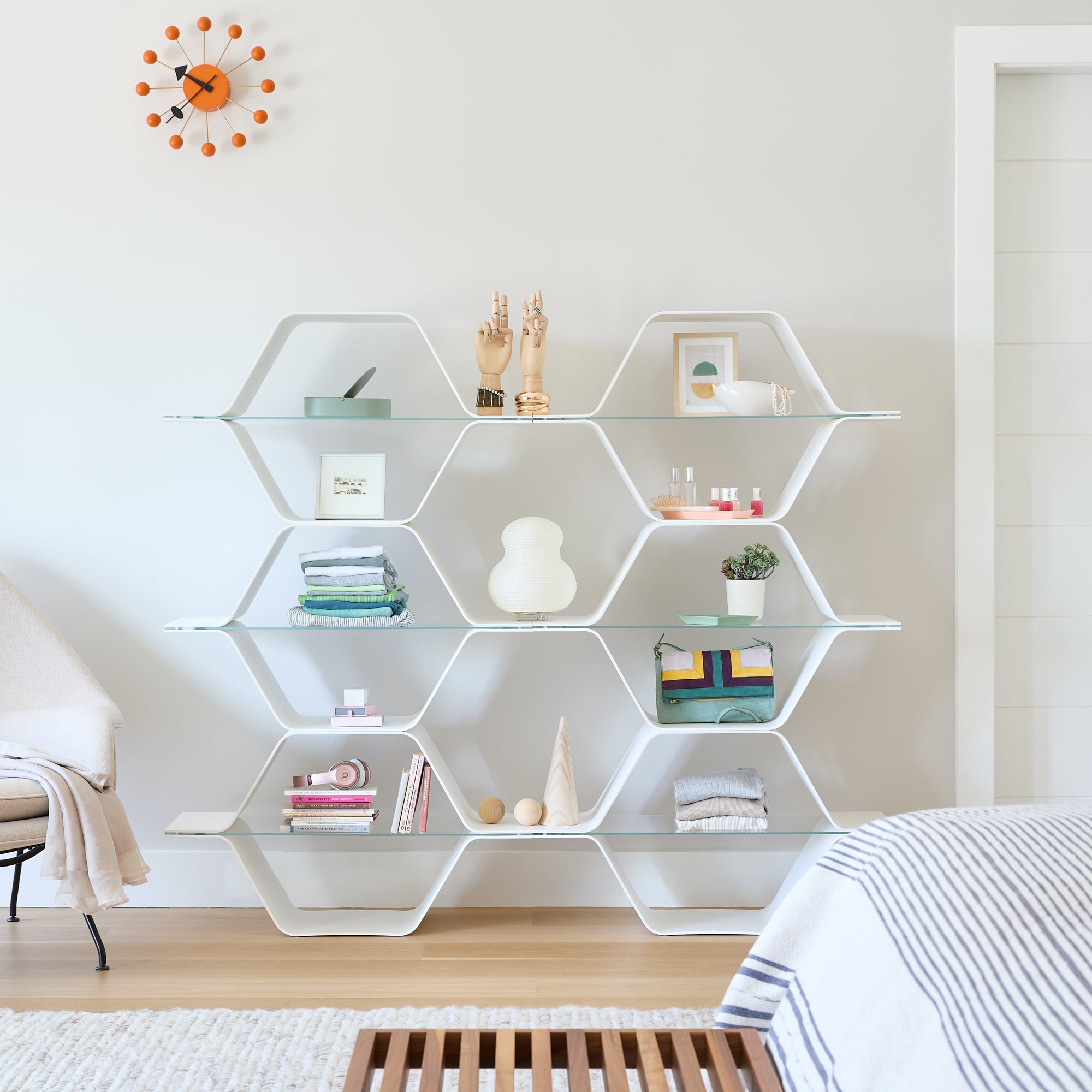Honeycomb Modular Shelving