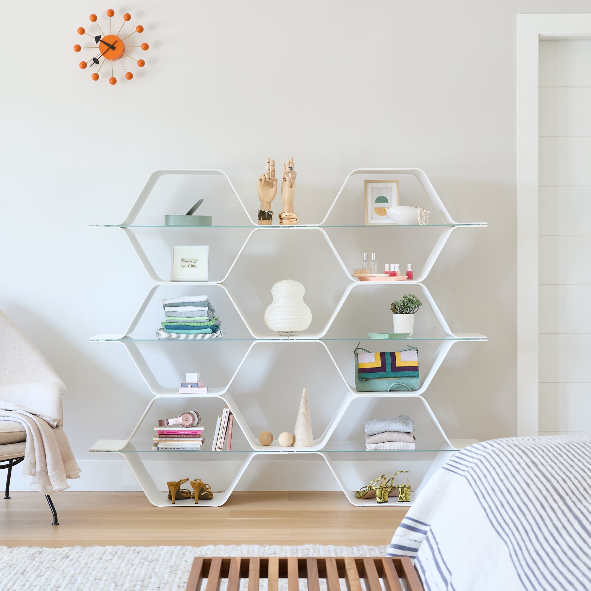 Honeycomb Modular Shelving