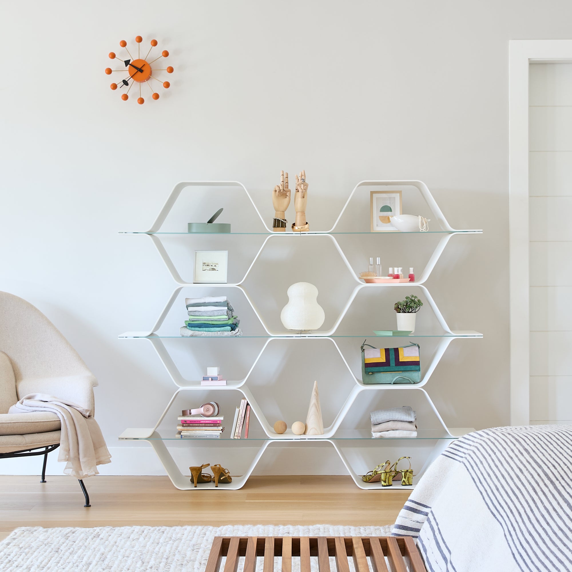 Honeycomb Modular Shelving