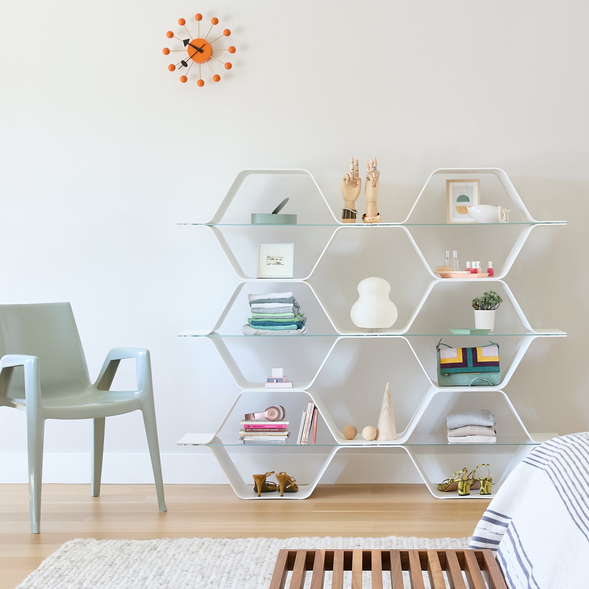 Honeycomb Modular Shelving