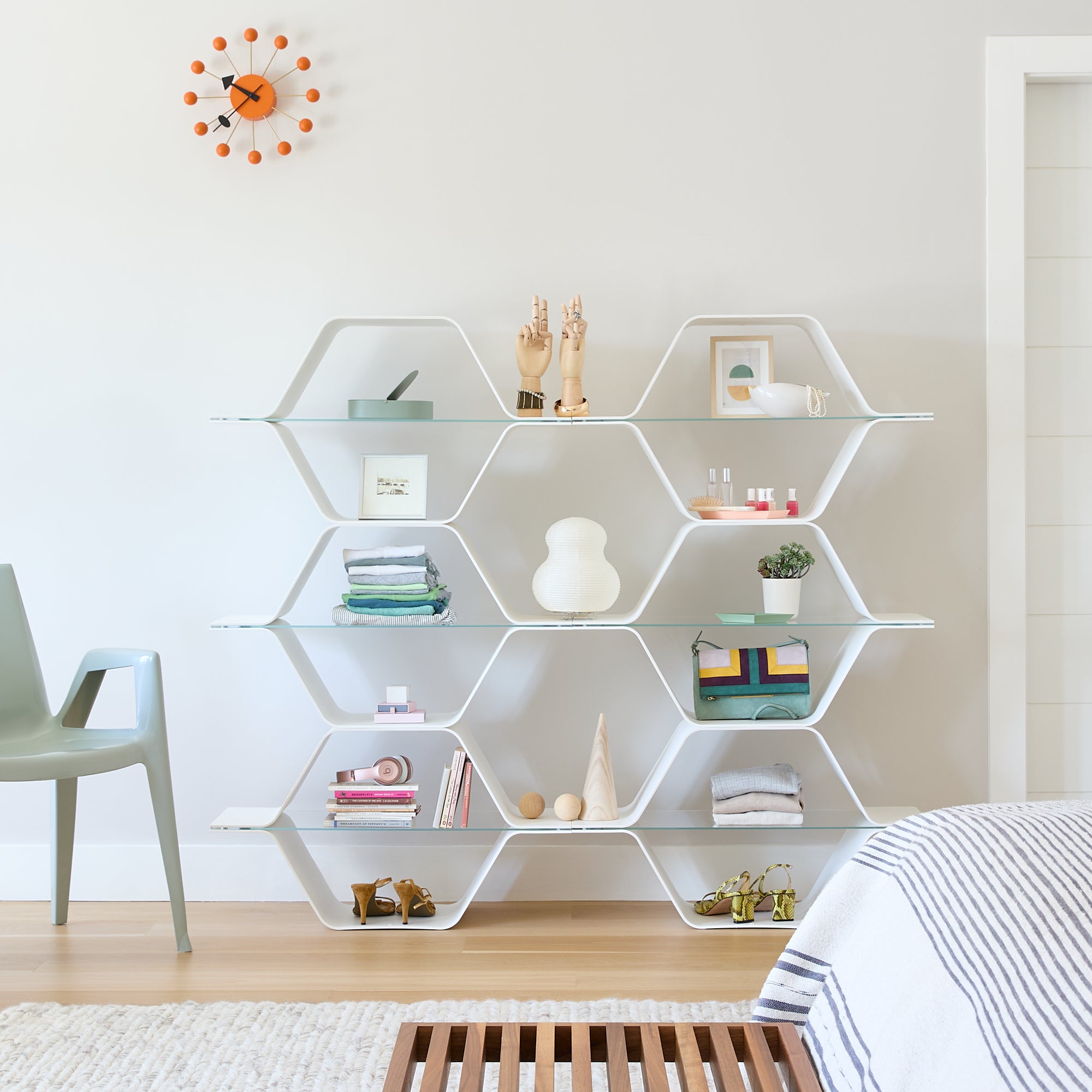 Honeycomb Modular Shelving