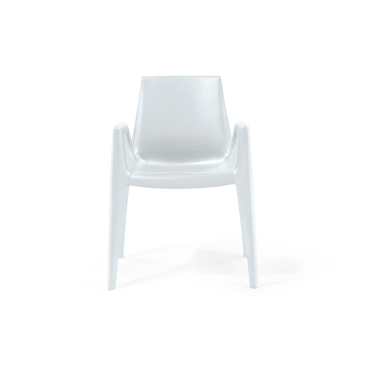 Heller ArcoBellini Chair, recyclable polyethylene, designed by Mario Bellini, Compasso d'Oro winner