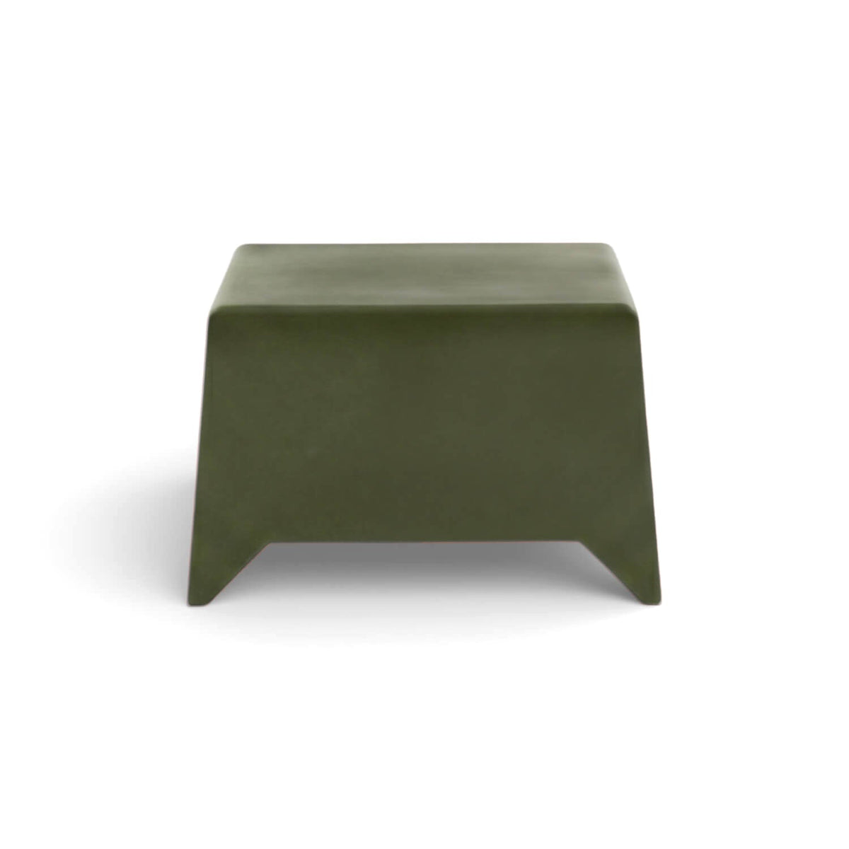 Heller MB5 side table by Mario Bellini in Olive