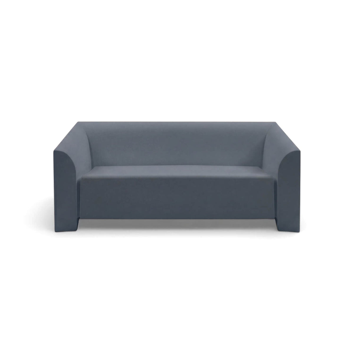 Heller MB2 sofa by Mario Bellini in Slate