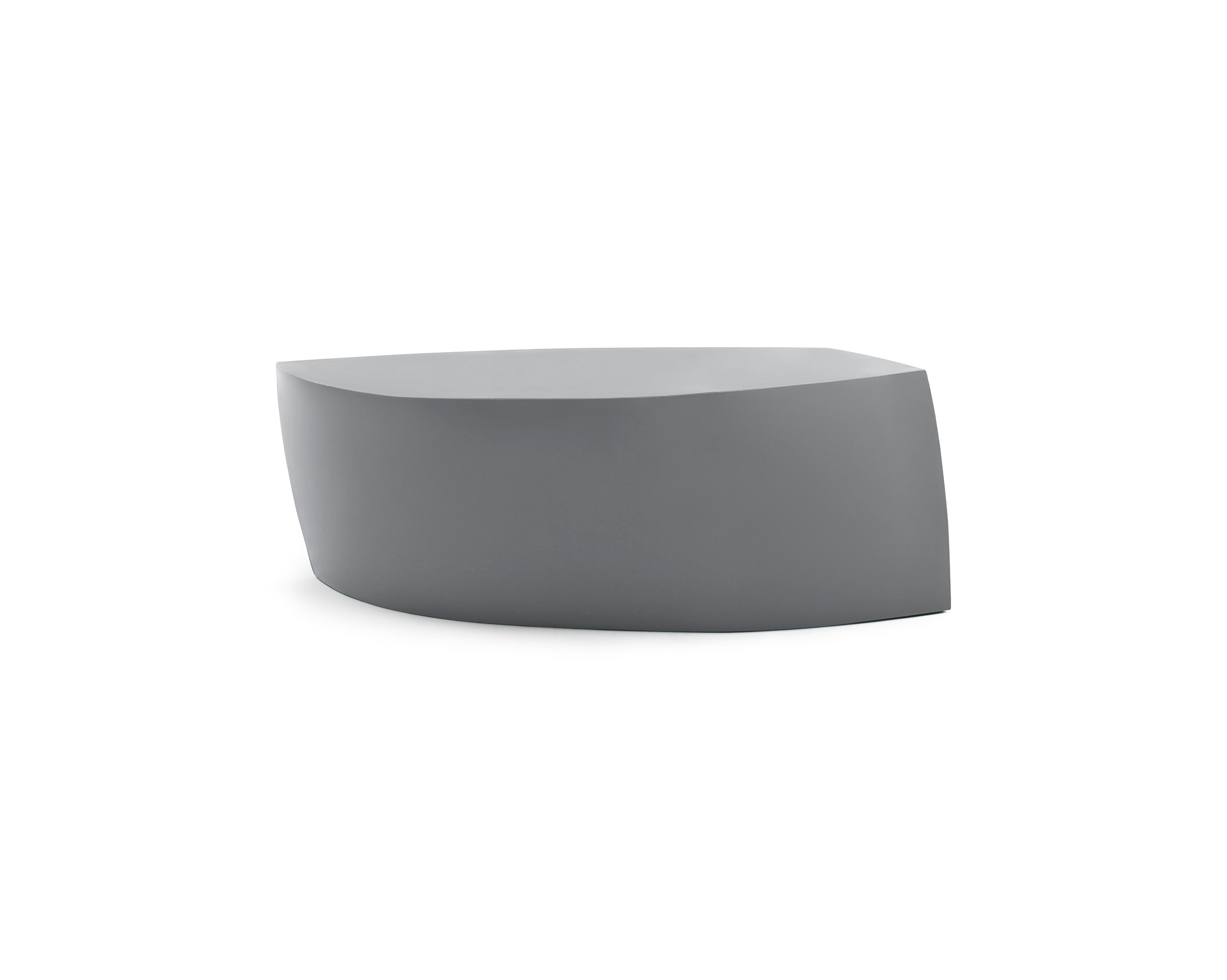 Heller Vignelli MB Table in grey, eco friendly modern outdoor furniture at Comosum