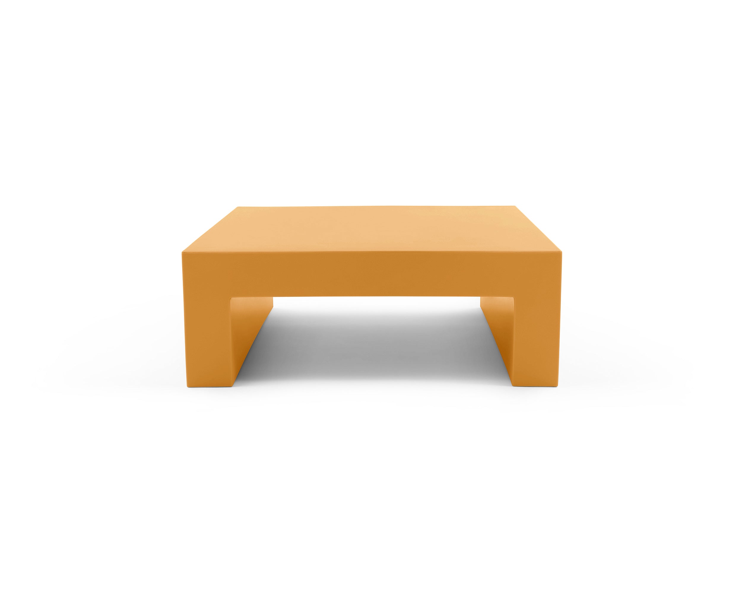 Heller Vignelli Table, recyclable polyethylene, designed by Massimo Vignelli