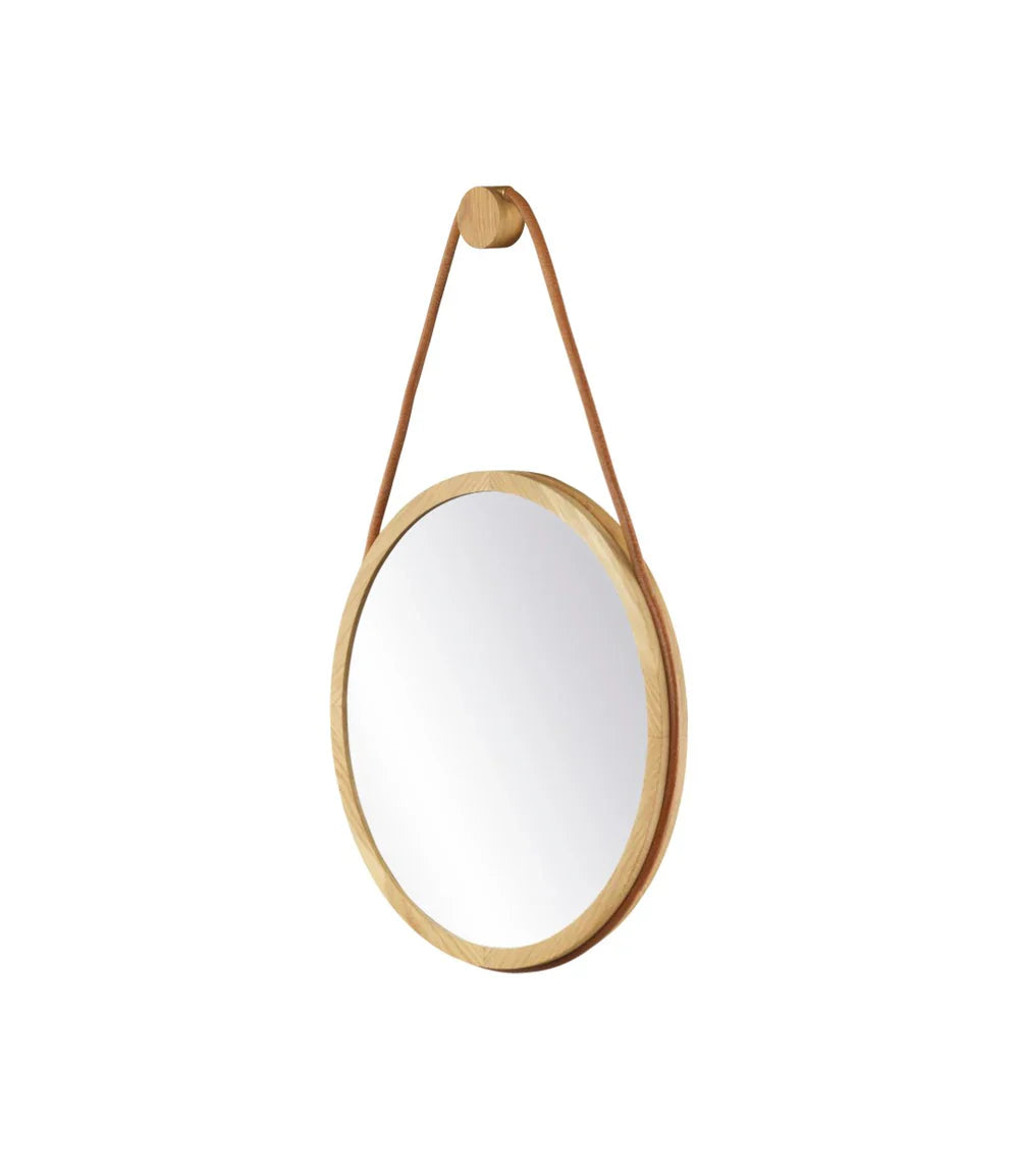 FDB Møbler Mossø Mirror in solid oak