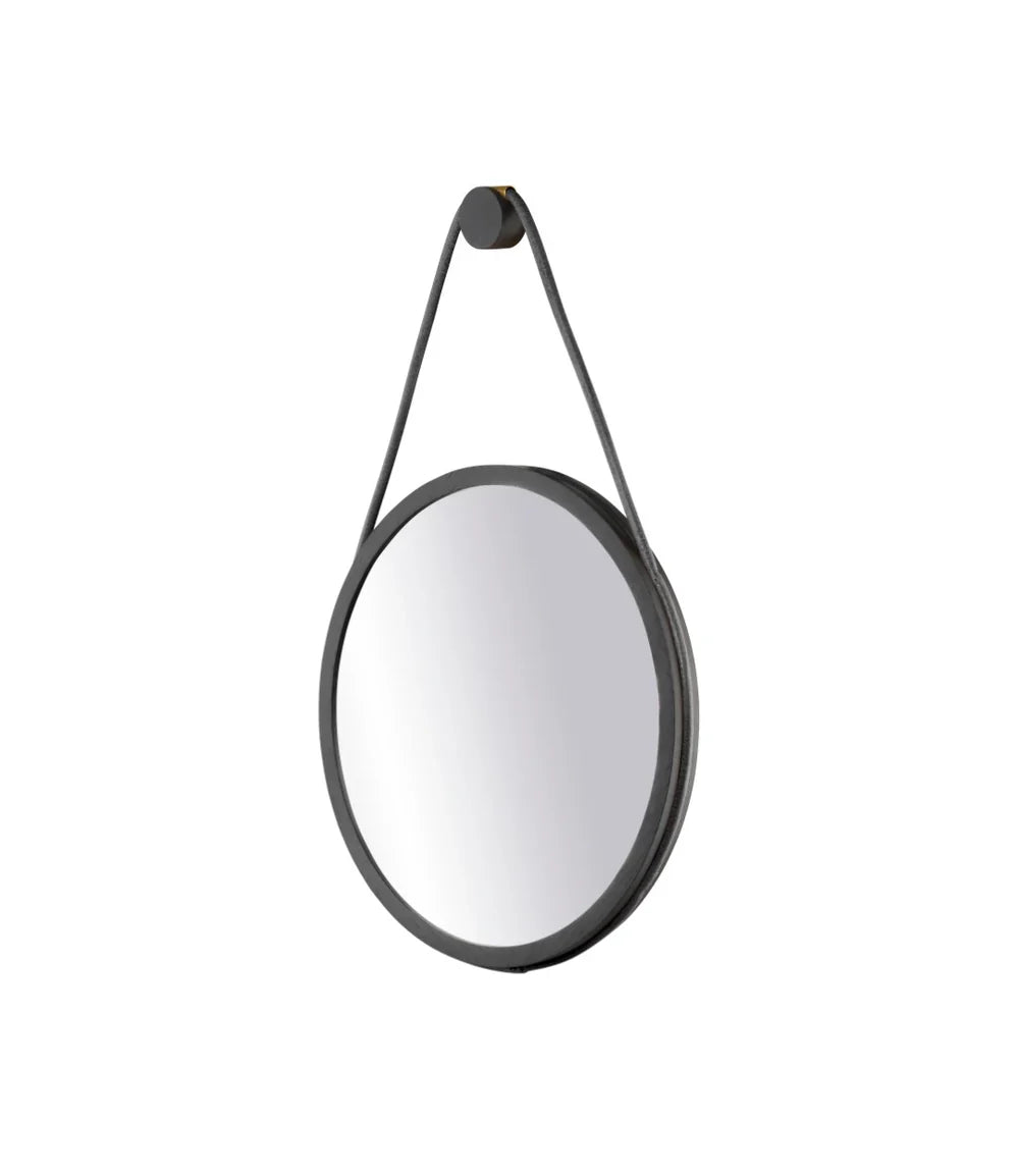 FDB Møbler Mossø – Mirror in black-stained solid oak