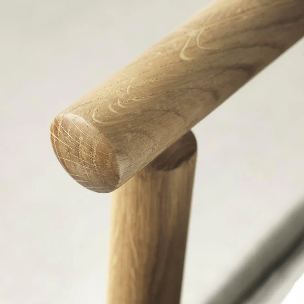 FDB Møbler Folding chair in solid oak, designed by Ole Jørgensen