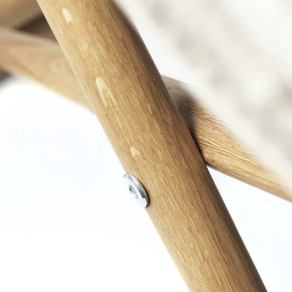 FDB Møbler Folding chair in solid oak, designed by Ole Jørgensen
