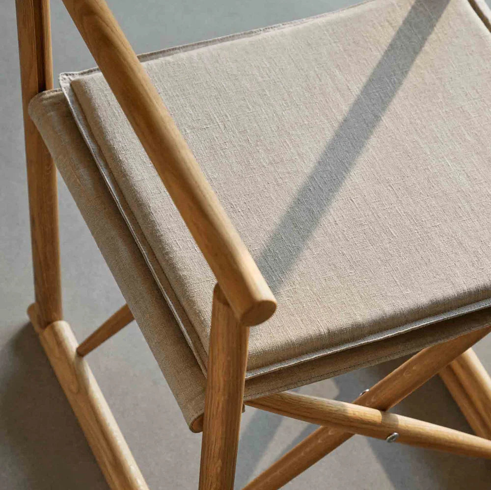 FDB Møbler Folding chair in solid oak, designed by Ole Jørgensen