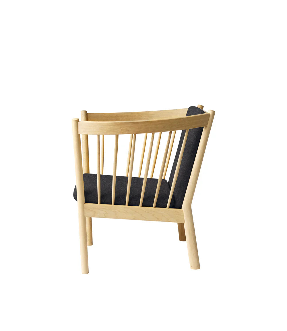 FDB Møbler Armchair in solid oak (dark grey), designed by Ole Jørgensen