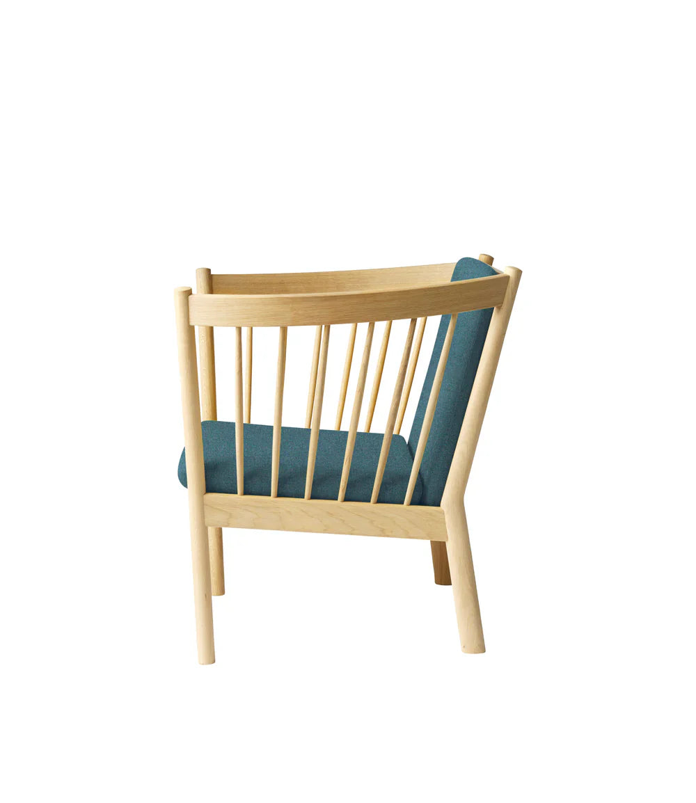 FDB Møbler Armchair in solid oak (green), designed by Ole Jørgensen