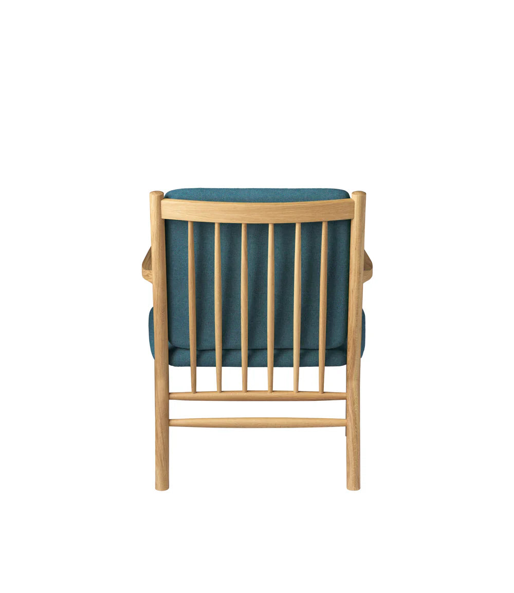FDB Møbler Armchair in solid oak (green), designed by Ole Jørgensen
