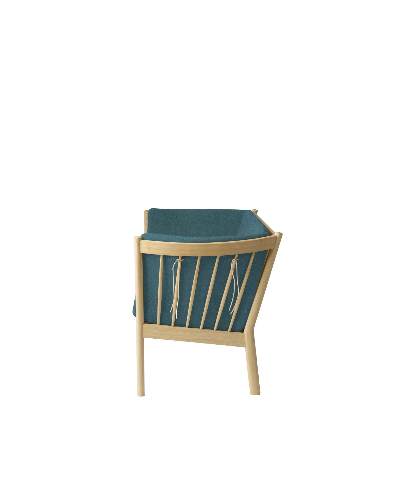 FDB Møbler 2-Person couch in solid oak (green), designed by Ole Jørgensen