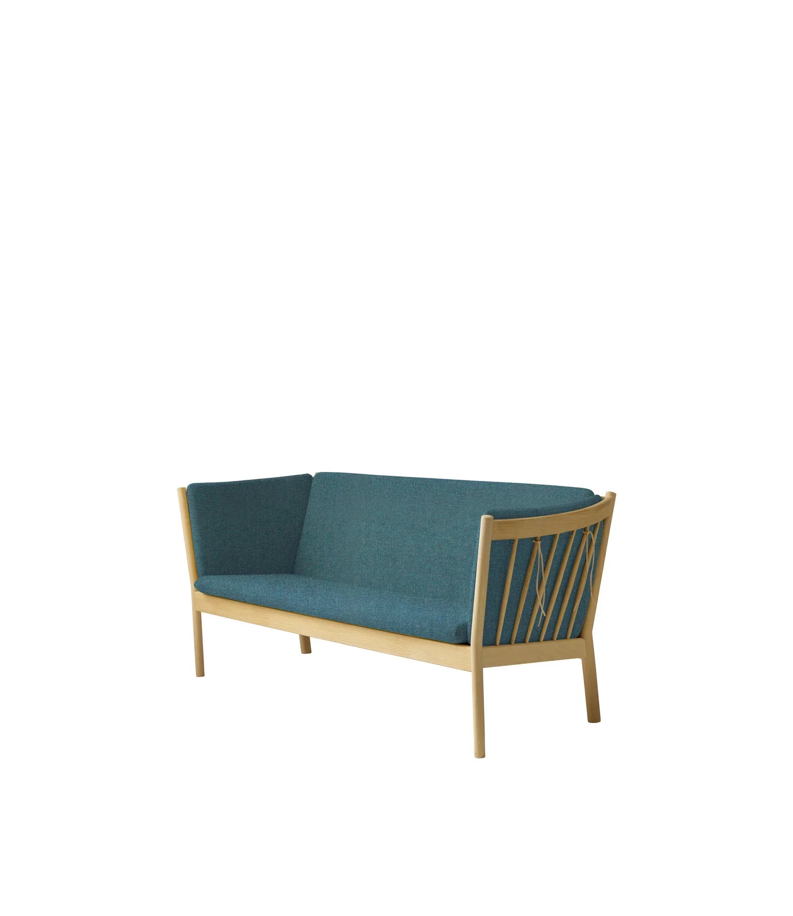 FDB Møbler 3-Person couch in solid oak (green), designed by Ole Jørgensen