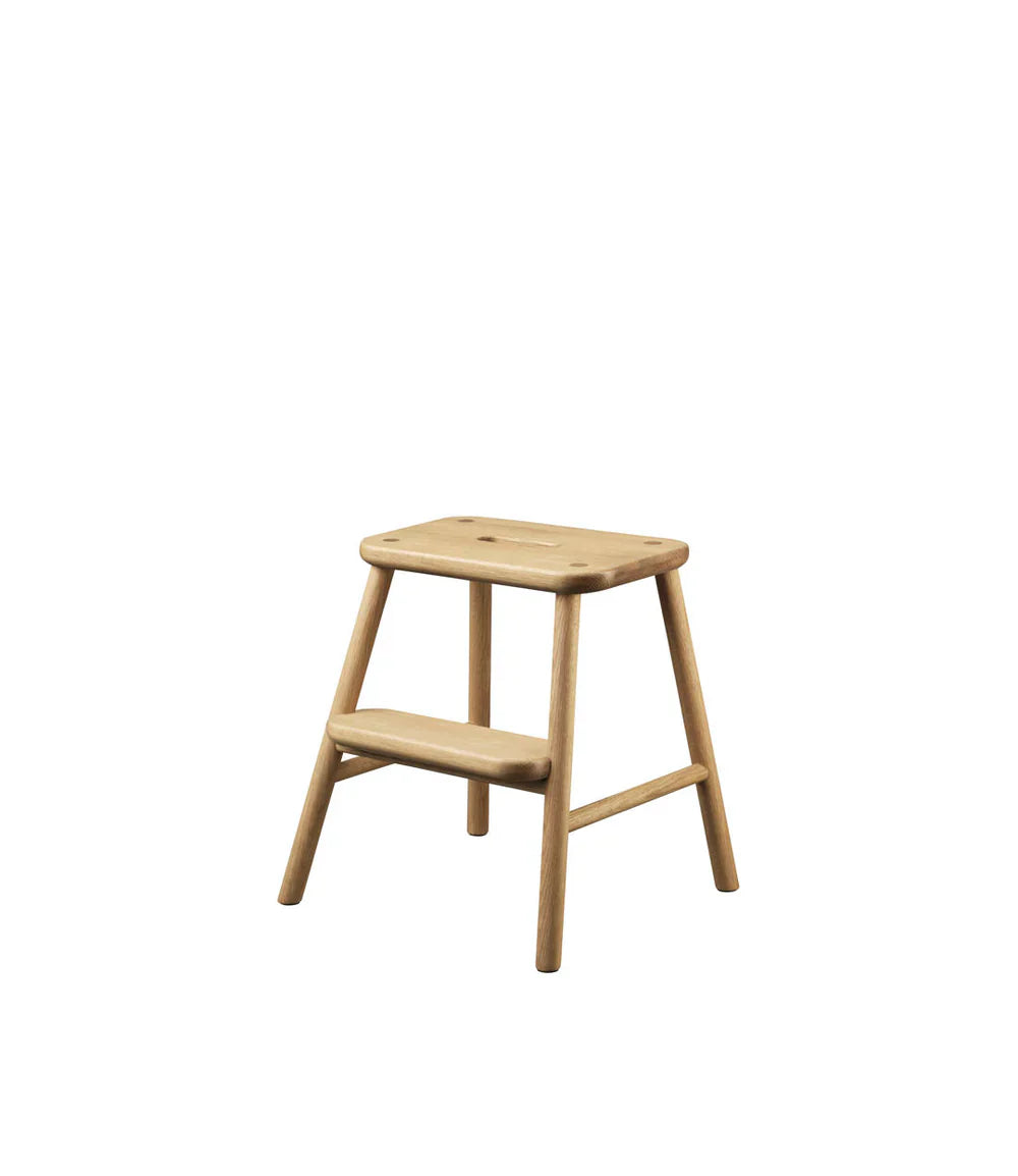 FDB Møbler Sønderup Step Ladder in solid oak