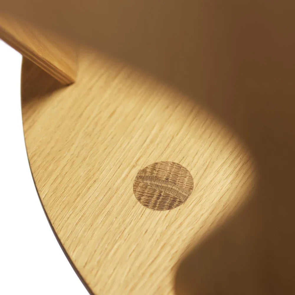 FDB Møbler Chair in lacquered solid oak, designed by Børge Mogensen