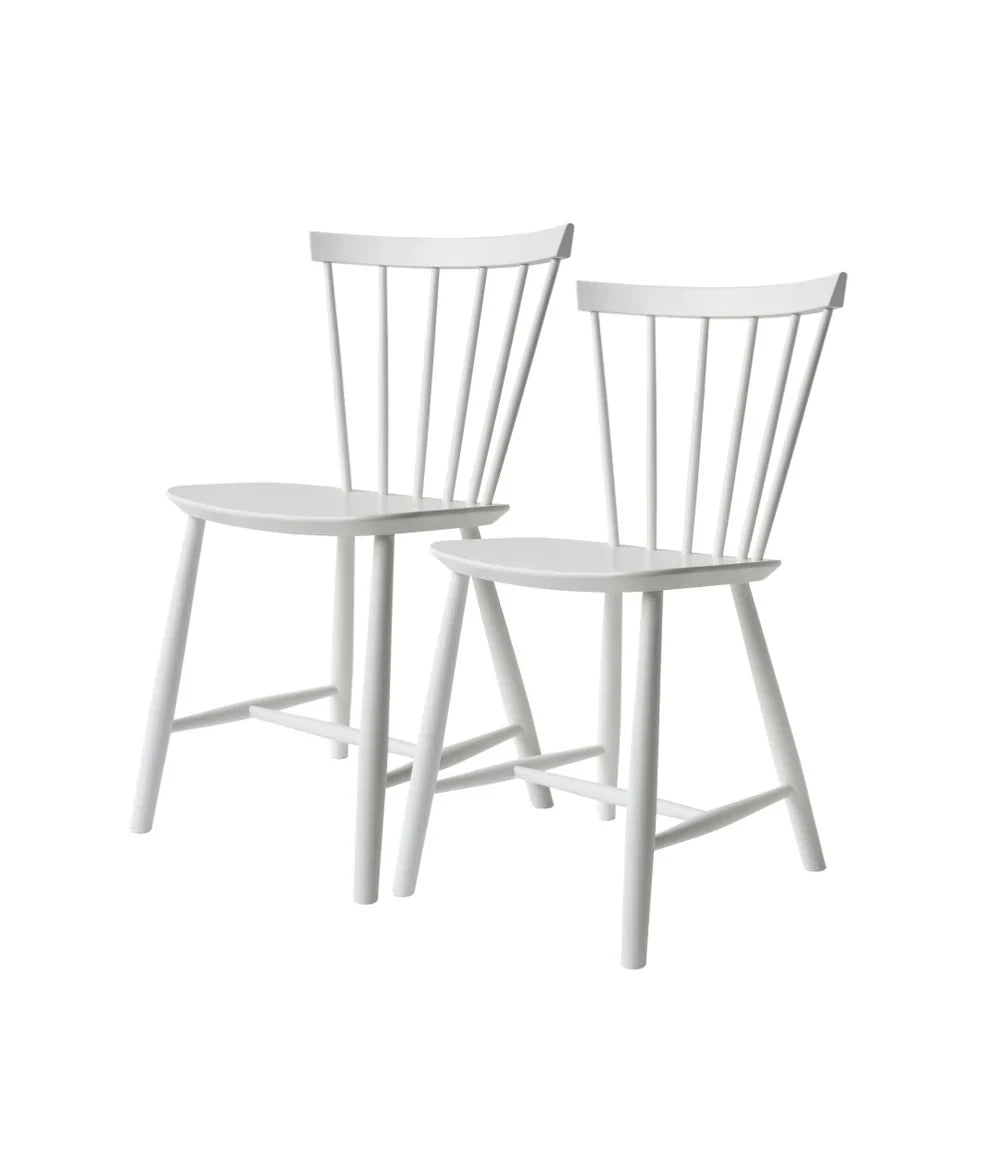 J46 Chair Pure White (Set of 2)