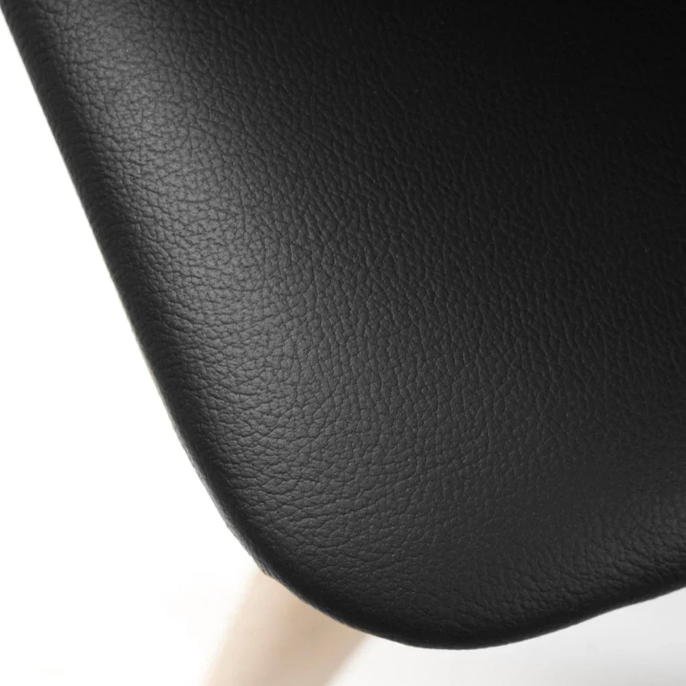 FDB Møbler Chair in oiled solid oak (black), designed by Poul M. Volther