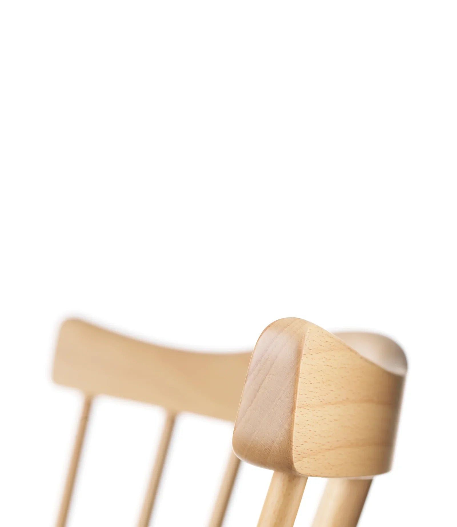 FDB Møbler Chair in natural solid beech, designed by Børge Mogensen