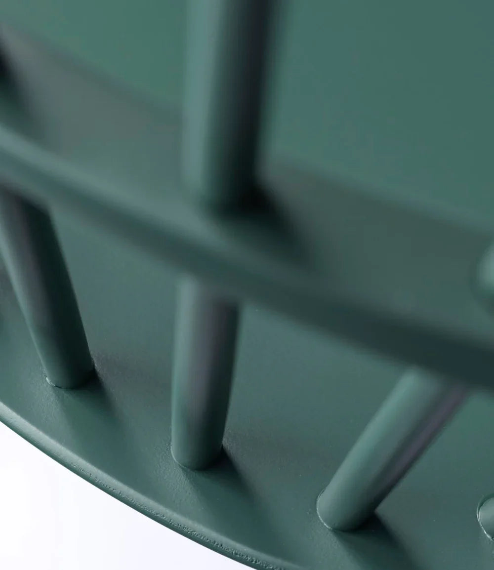 FDB Møbler Rocking chair in solid beech (black green), designed by Børge Mogensen