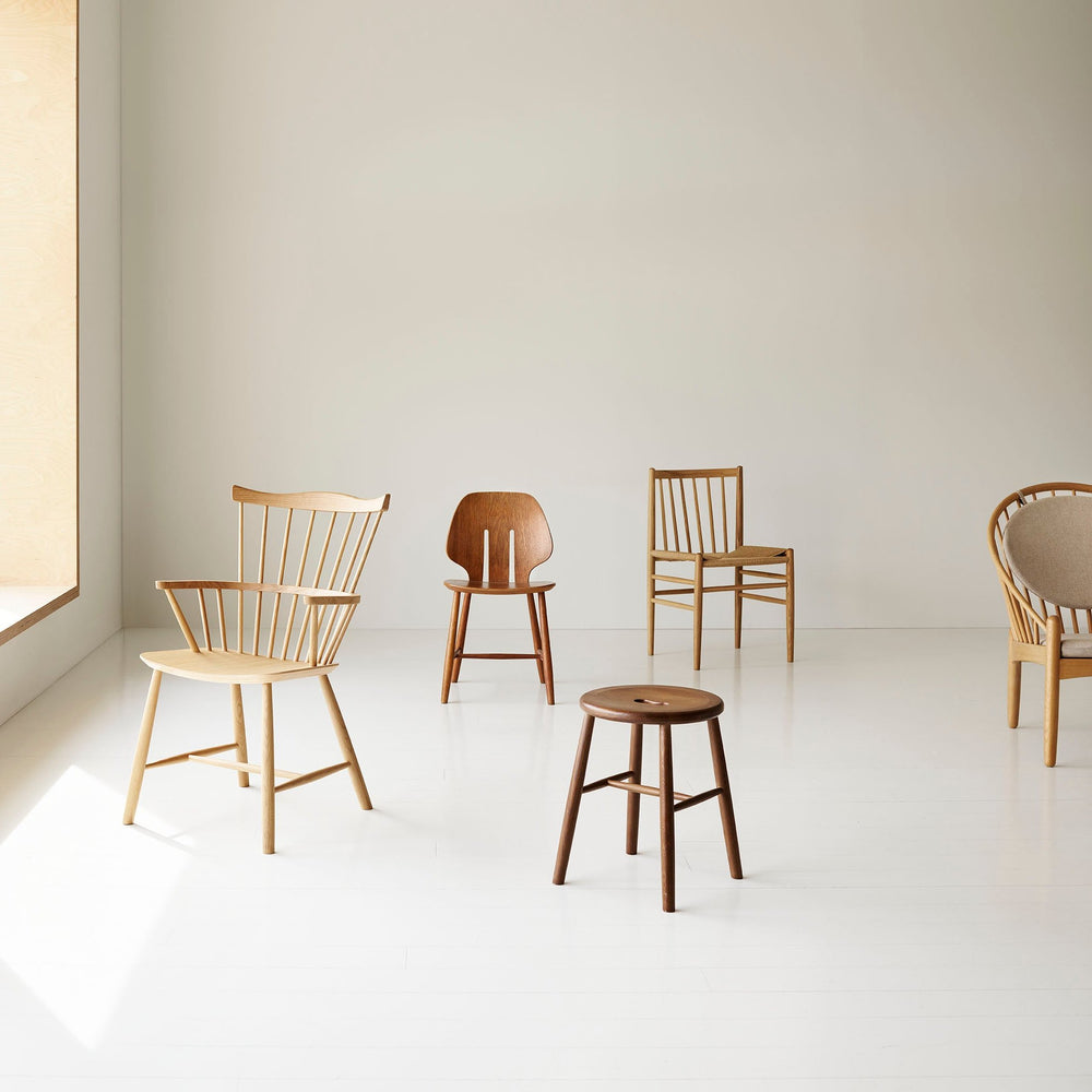 FDB Møbler Chair in solid oak, designed by Børge Mogensen