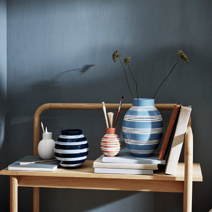 Kähler Omaggio Nuovo styled in an interior, B Corp certified Danish ceramic since 1839.