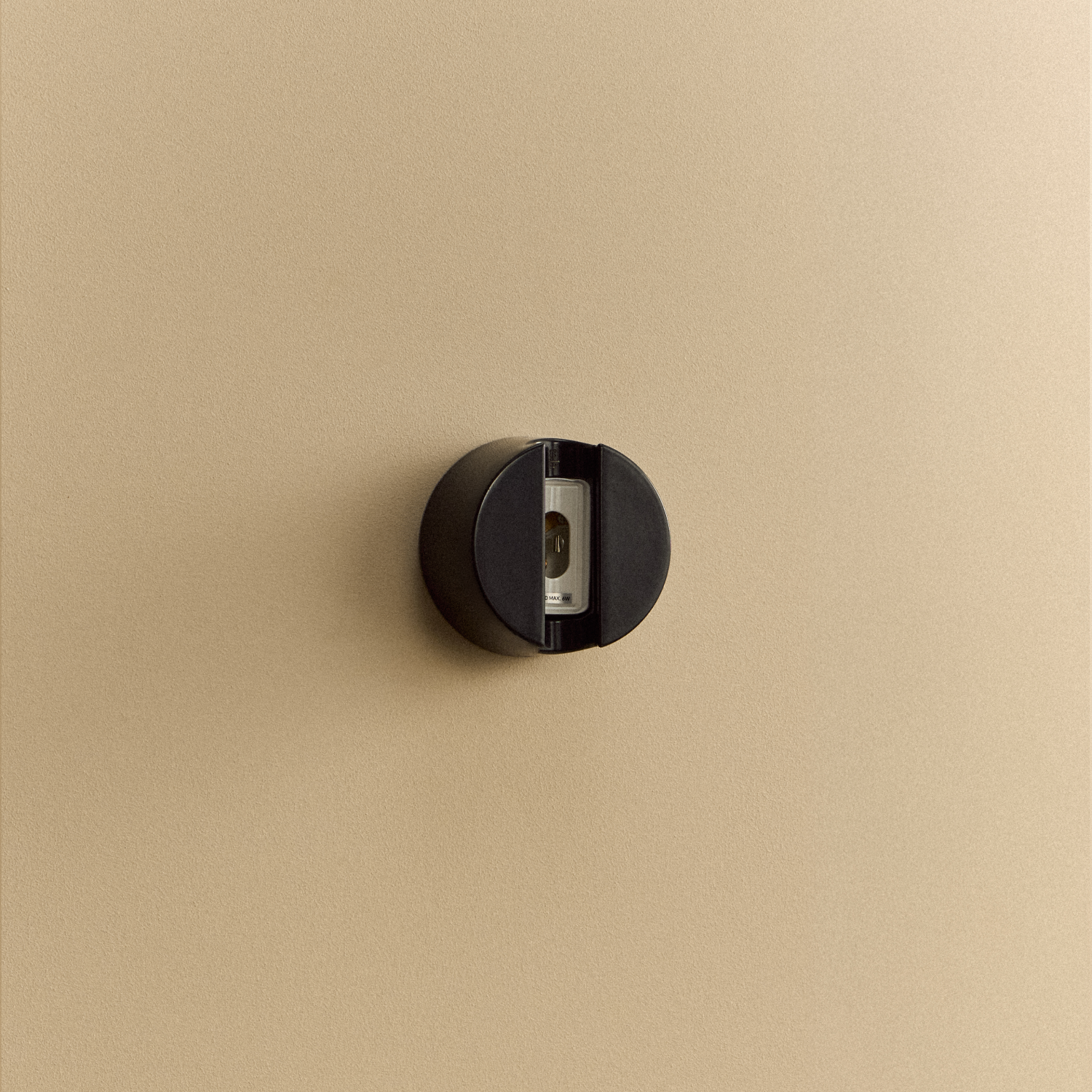 Kilter 1.0 Sconce in Dark Grey, fixture without bulb