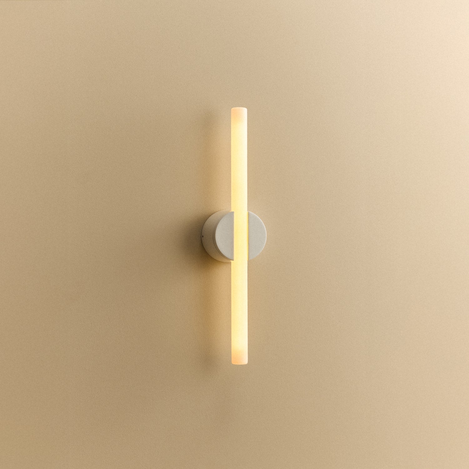 Kilter 2.0 Wall Light in White, small size, 2200K