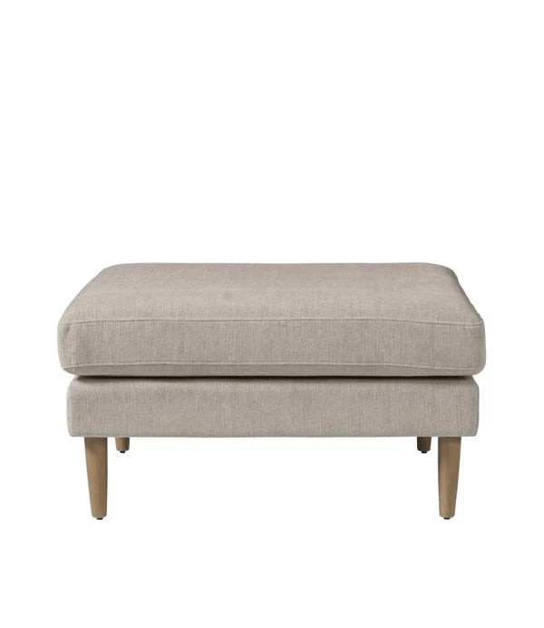 FDB Møbler Firhøj Pouf Module in solid oak (tangent, beige)