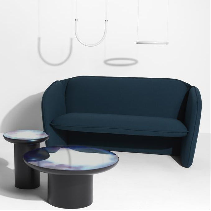 Petite Friture Francis Mirror Coffee Table styled in a designer interior, designed by Constance Guisset